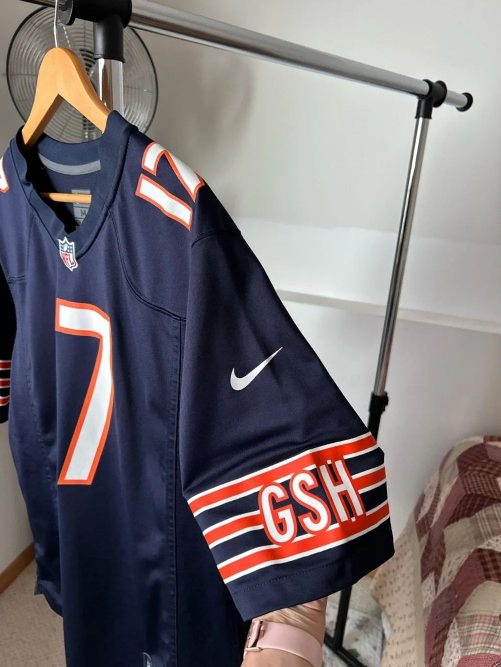 Chicago Bears Anthony Miller #17 Nike NFL On Field Football Jersey Medium